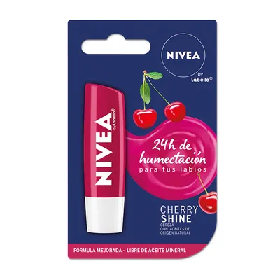 Nivea Protector Labial Humectante con Aroma y Sabor a Cereza
