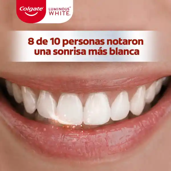 Colgate Crema Dental Luminous White Lovers Vino 55 mL
