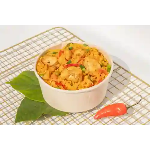 Combo Arroz con Pollo y Bebida