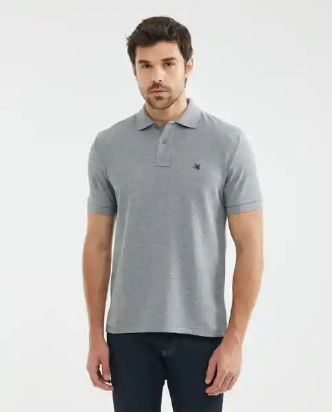 Camiseta Clasic Masculino Gris Plateado Medio M Chevignon