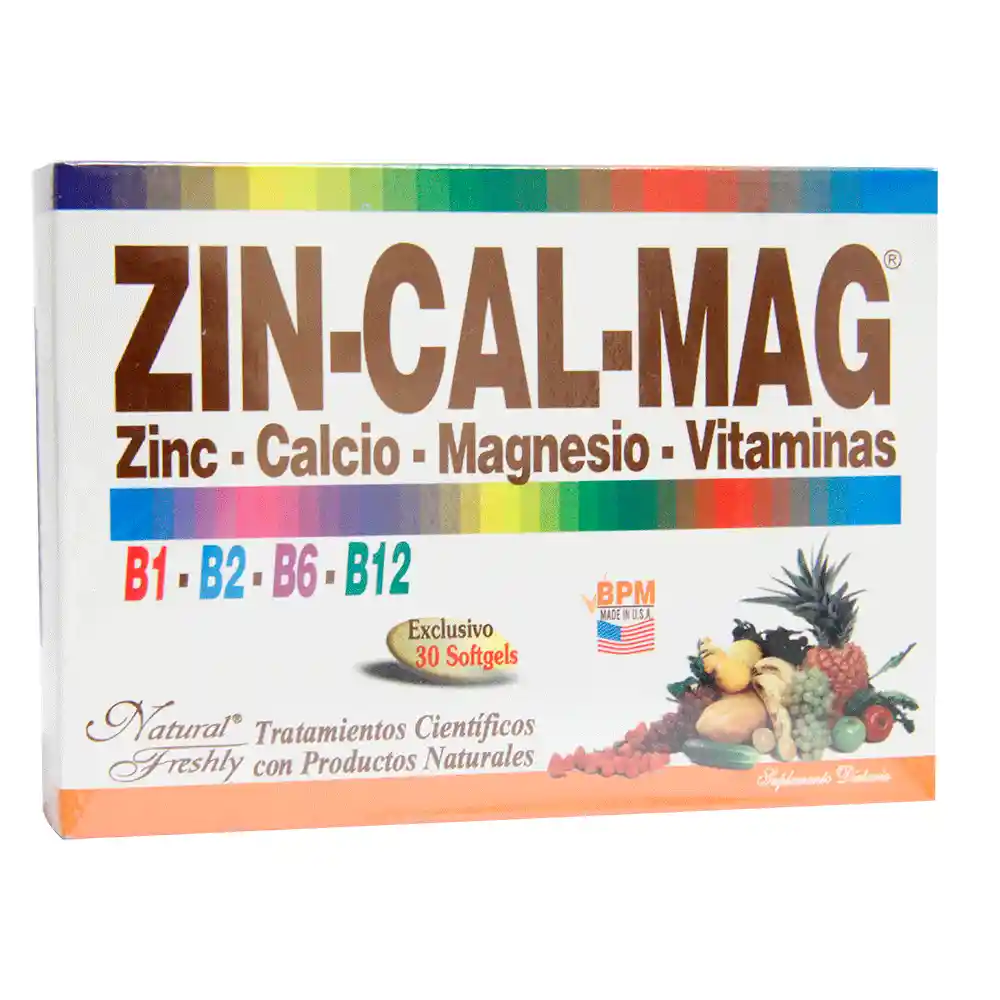 Zincalmag Suplemento Alimenticio en Cápsulas