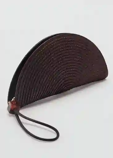 Neceser g Fan Chocolate Talla 99 Mujer Mango