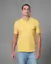 Camisa Tipo Polo Hombre Amarillo Talla L 190G001 Rifle