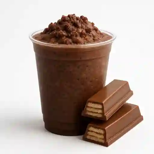 Granizado Milo y Kit Kat