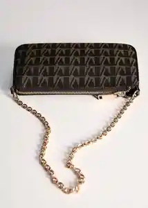 Bolso P Galicia Chocolate Talla 99 Mujer Mango