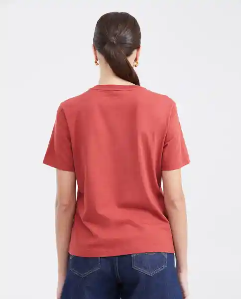 Camiseta The Real Choice Rojo Granate Oscuro T. XS Chevignon