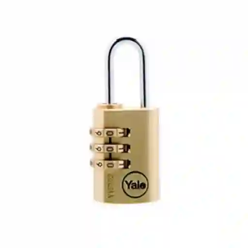 Yale Candado Clave 3 Diales 22 mm