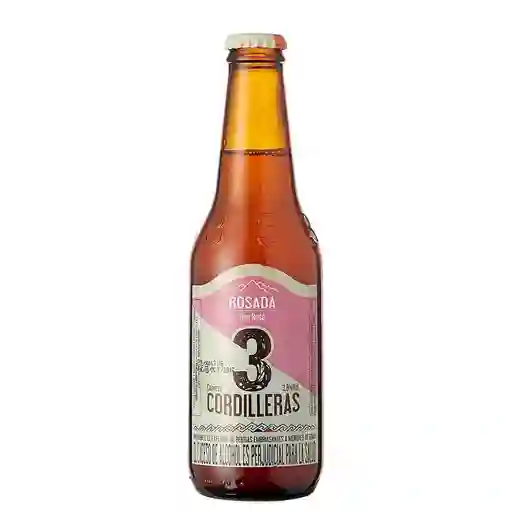 Cerveza 3 Cordilleras Rosada