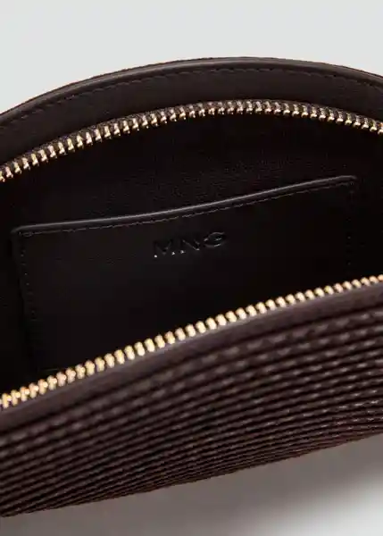 Neceser g Fan Chocolate Talla 99 Mujer Mango