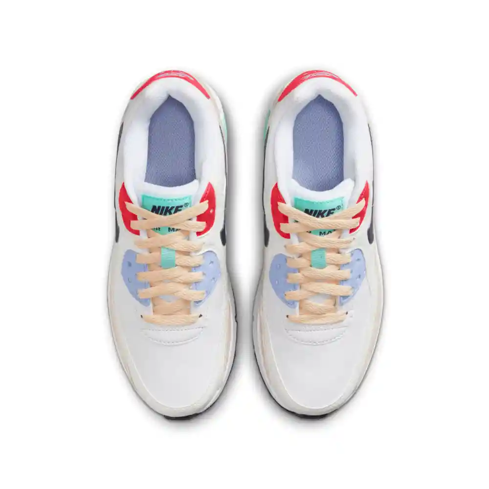 Nike Zapatos Air Max 90 Lr se Gs Niño Blanco Talla 7Y