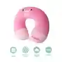 Almohada de Viaje Para el Cuello de Espuma Minecraft Rosa Miniso