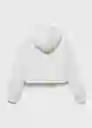 Buzo Sudadera Fun Gris Claro Vigore Talla 10 Niña Mango