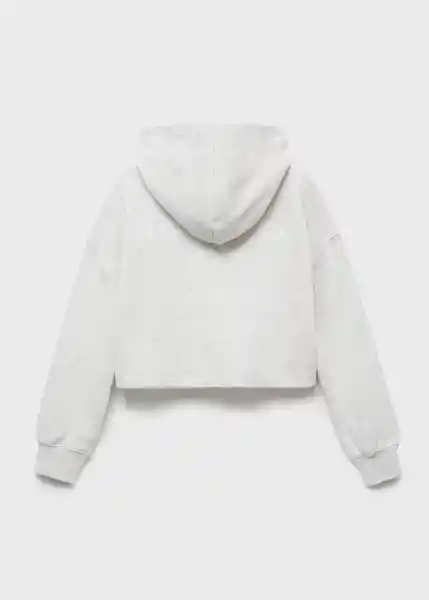 Buzo Sudadera Fun Gris Claro Vigore Talla 10 Niña Mango