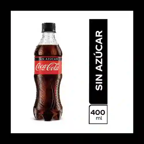 Gaseosa Coca Cola Zero 400Ml