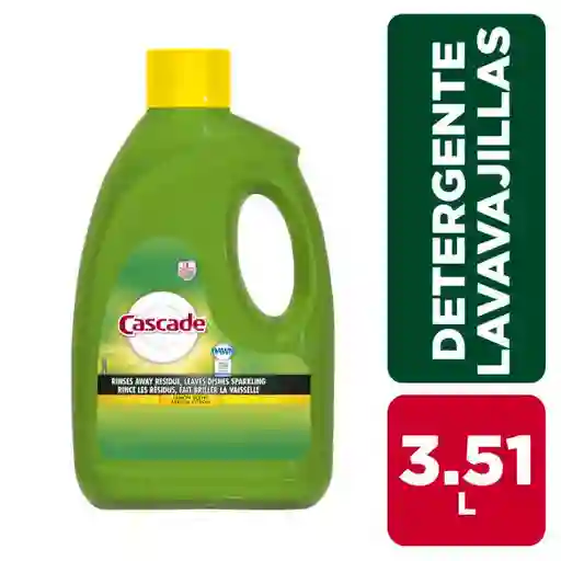 Cascade Gel Detergente Lavavajillas aroma Limón