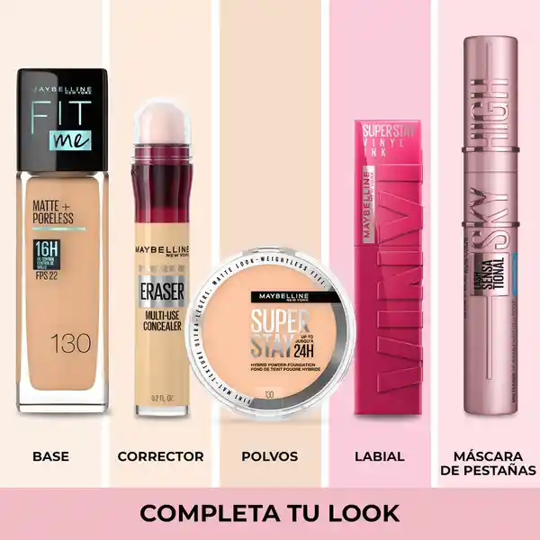 Polvo Compacto Maybelline SuperStay 24 hr 130