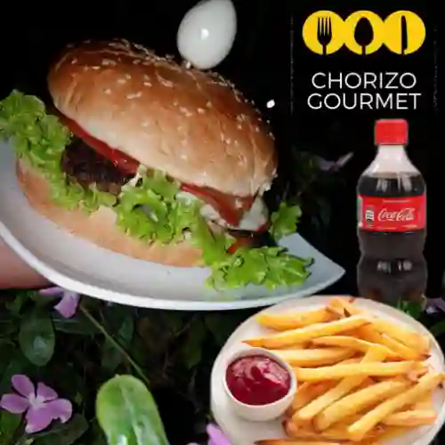Combo Burger Pollo + Coca Cola 400Ml