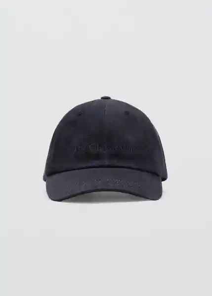 Gorra Monaco Tejano Oscuro Talla 99 Mujer Mango