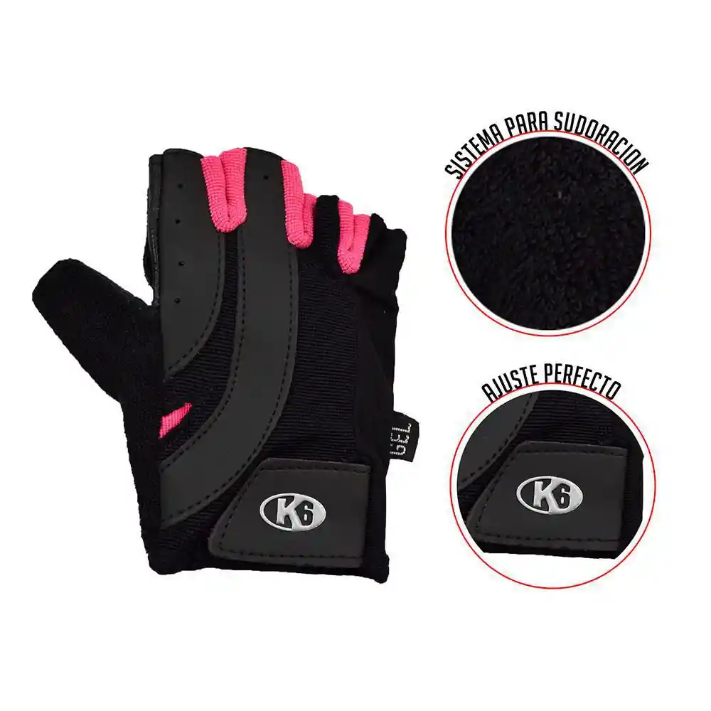 K6 Guantes Para Pesas Gimnasio 67048