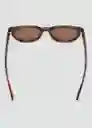 Gafas de Sol Levanzo Chocolate Talla 99 Mujer Mango