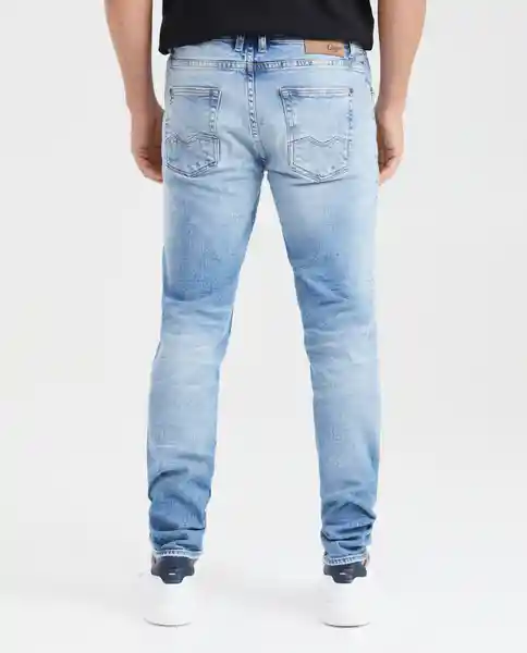 Jean Super Slim Fit Rider Azul Cristalino 28 / 32 Chevignon