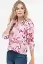 Ragged Blusa Adara Color Lila Talla XS