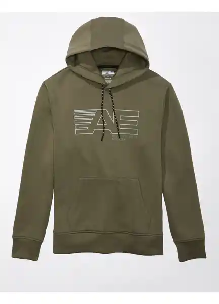 Buzo Hombre Color Verde Talla MEDIUM American Eagle