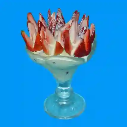 Fresas con Crema Pequeñas