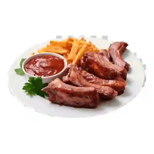 Costillitas Bbq 1/2 Libra