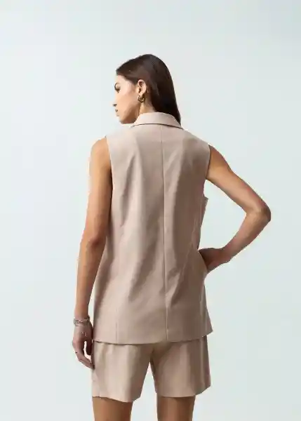 Chaqueta Mujer Beige Humus Medio M 521G055 Naf Naf