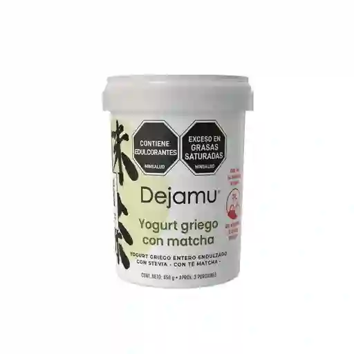 Yogurt Griego Stevia Te Matcha X 450 Gr