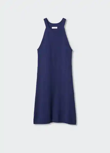 Vestido Cabo Azul Talla 20 Mango Teen Girl Mango