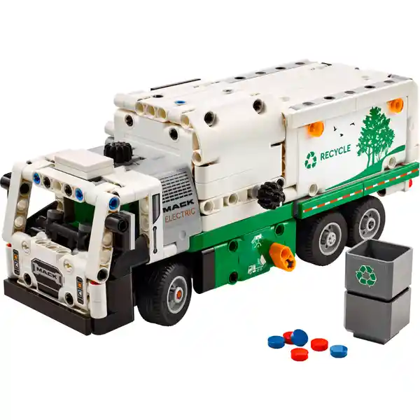 Set Construcción Camión de Residuos Mack ir Electric Lego