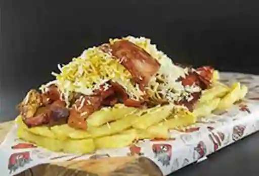 Salchipapa Costeña