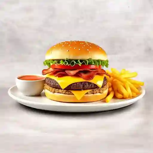 Hamburguesa De La Casa