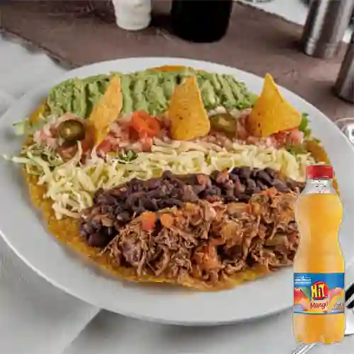 Combo Tostón Mixto + Hit Mango 500 ml