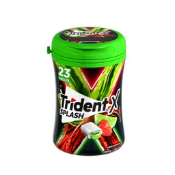 Trident Chicle Sin Azúcar Fresa Limon