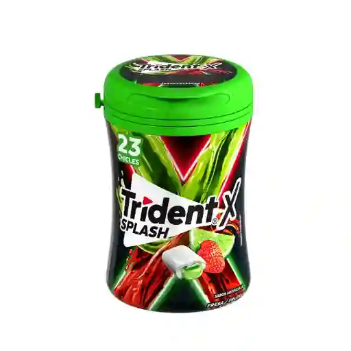 Trident Chicle Sin Azúcar Fresa Limon