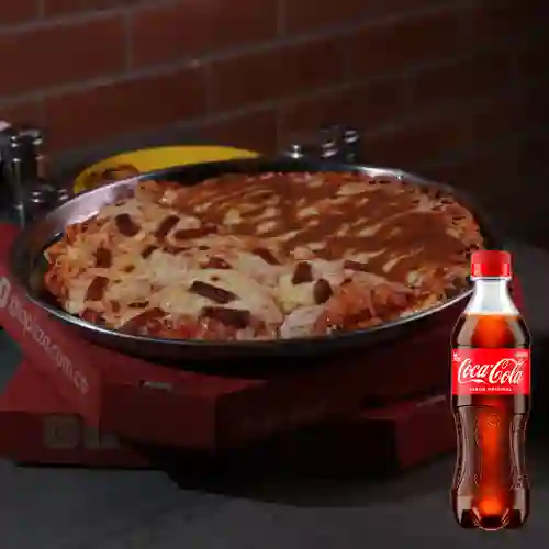 Combo Pizza por Mitades + Coca Cola Original 400 ml