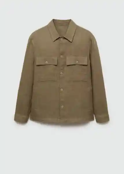 Chaqueta Terzo Khaki Talla S Hombre Mango