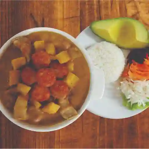 Cazuela de fríjoles