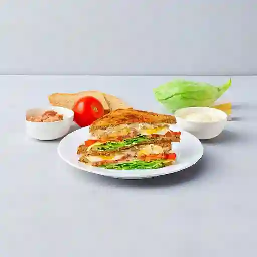 Sándwich con Vegetales