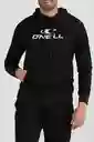 ONeill Buzo Hoodie Supreme Masculino Negro Talla XL