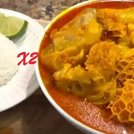 Promo de 2 sancochos de 16 oz más arroz