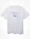 Camiseta Hombre Blanco Talla X-LARGE 400386118939 American Eagle