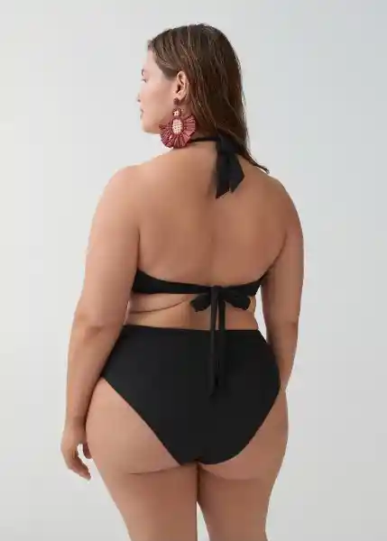 Top Bikini Milep Negro Talla 24 Mujer Mango