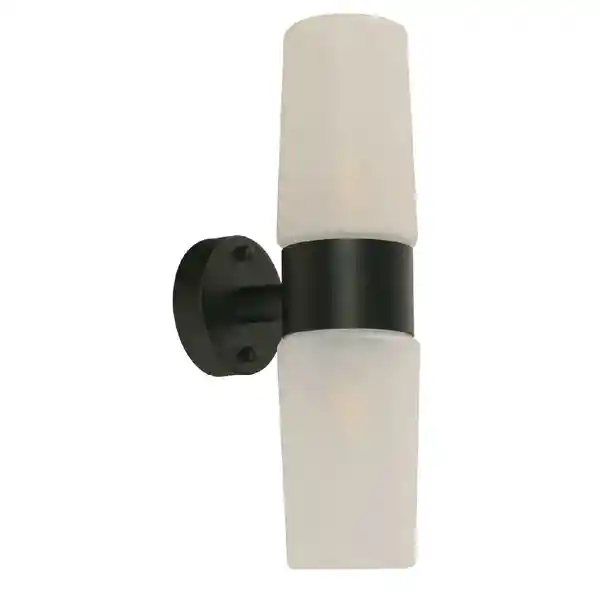 Ikelite Lámpara Exterior Pared Farol Alum Negro 2Le27 10W