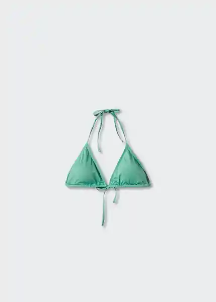 Top Bikini Marisa Turquesa Talla XS Mujer Mango