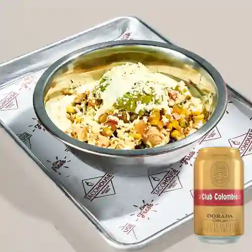 Combo Arma Tu Bowl + Club col. Dorada Lta 330ml