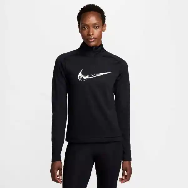 Nike Camiseta Swsh Hbr Hz Mid Blanco Para Mujer Talla XS